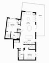 Rialto Apartments Penthouse 1 Floor Plan
